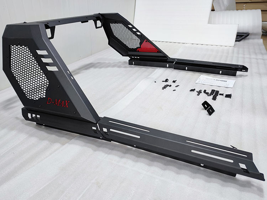 কেনা LED লাইটের সাথে D-Max Hilux Revo-এর জন্য ইউনিভার্সাল স্টিল ট্রাক রোল বার online manufacture