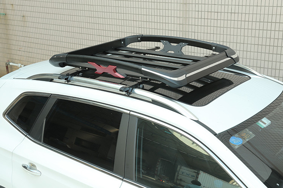 Tacoma Tundra কালো ইউনিভার্সাল কার্গো লাগেজ ছাদ র্যাক ক্যারিয়ার Suv জন্য