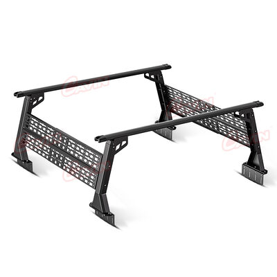 New Style 4x4 Offroad Aluminum Alloy and Heavy Duty Steel Adjustable Truck Bed Rack 500KG Loading Universal for All Pickups