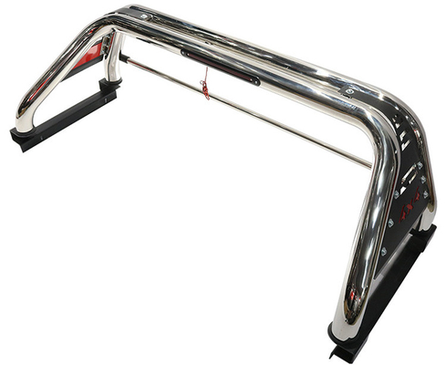 Hilux Rocco এর জন্য 4x4 কালো আনুষাঙ্গিক স্টেইনলেস স্টীল স্পোর্ট রোল বার